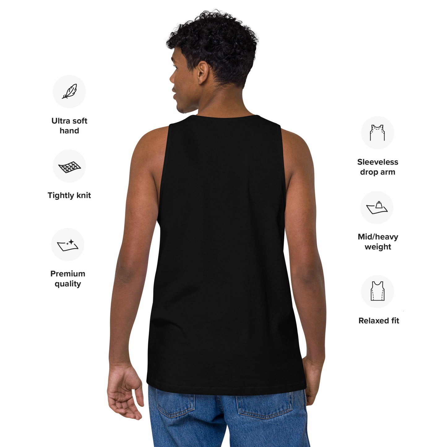 Men’s LIVIN SALTY Saltwater Lures tank top