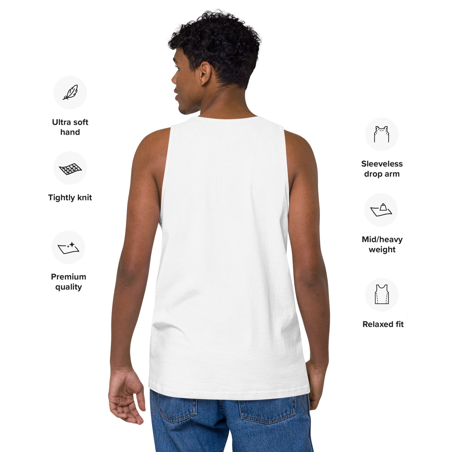 Men’s LIVIN SALTY Mahi tank top