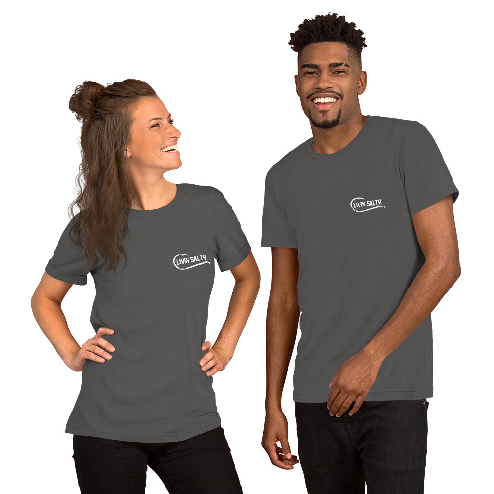 Unisex RWB LIVIN SALTY Flag t-shirt