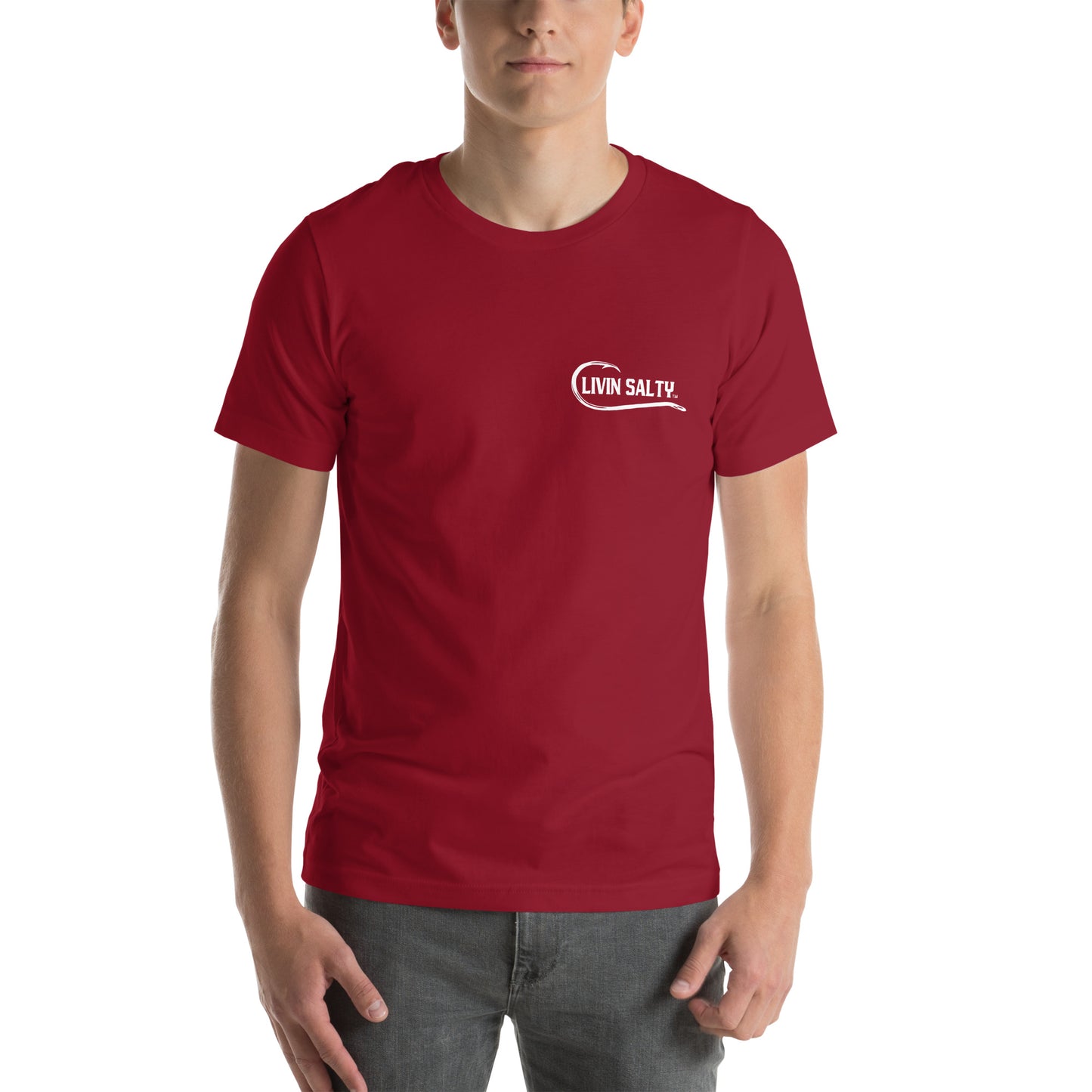 Unisex LIVIN SALTY cotton t-shirt