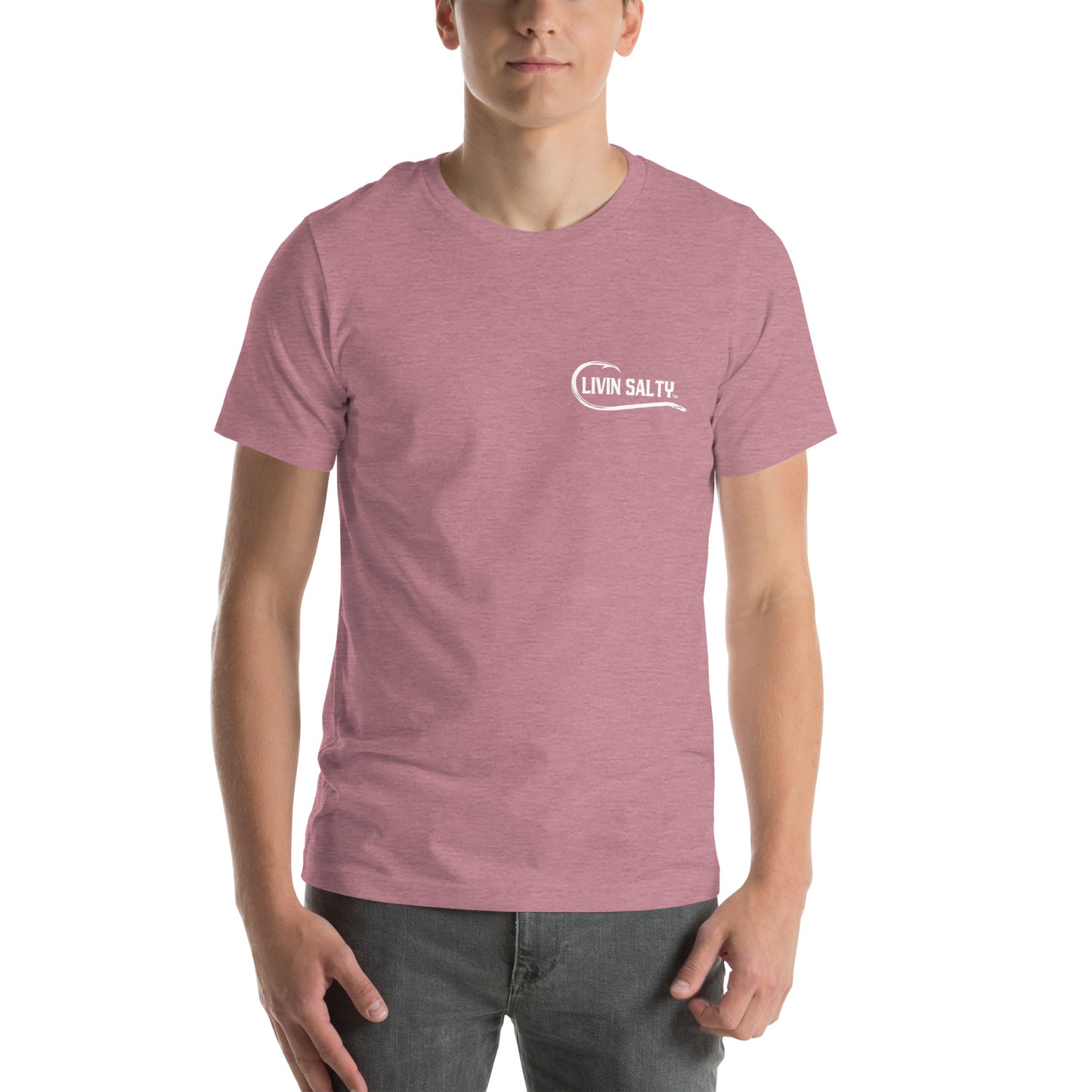 Unisex LIVIN SALTY cotton t-shirt