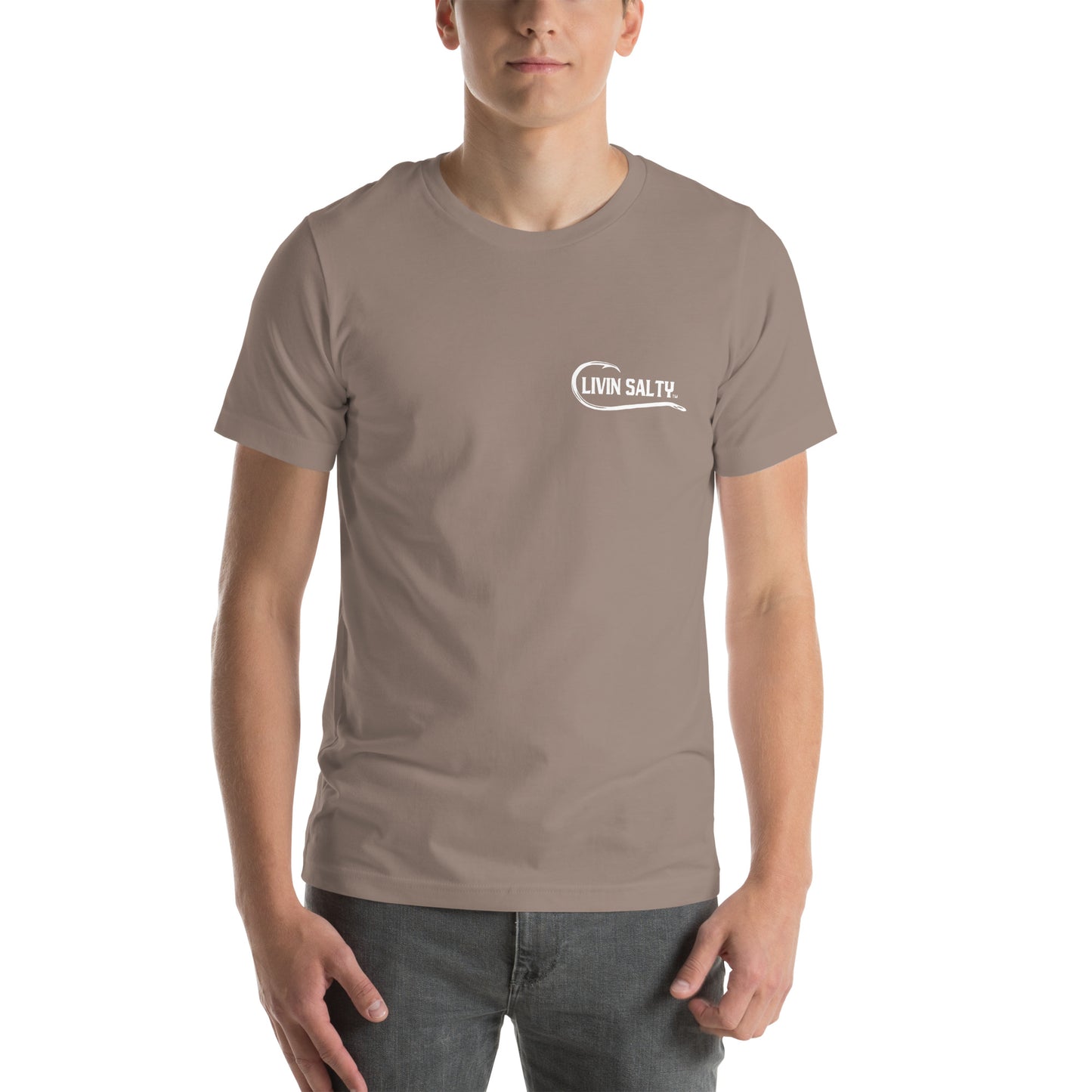 Unisex LIVIN SALTY cotton t-shirt